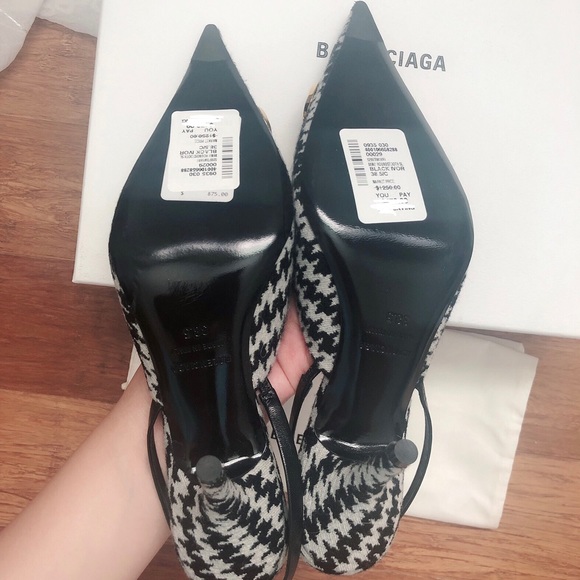 ❌SOLD❌Balenciaga BB knife silngback pumps 3.15" - Picture 4 of 4